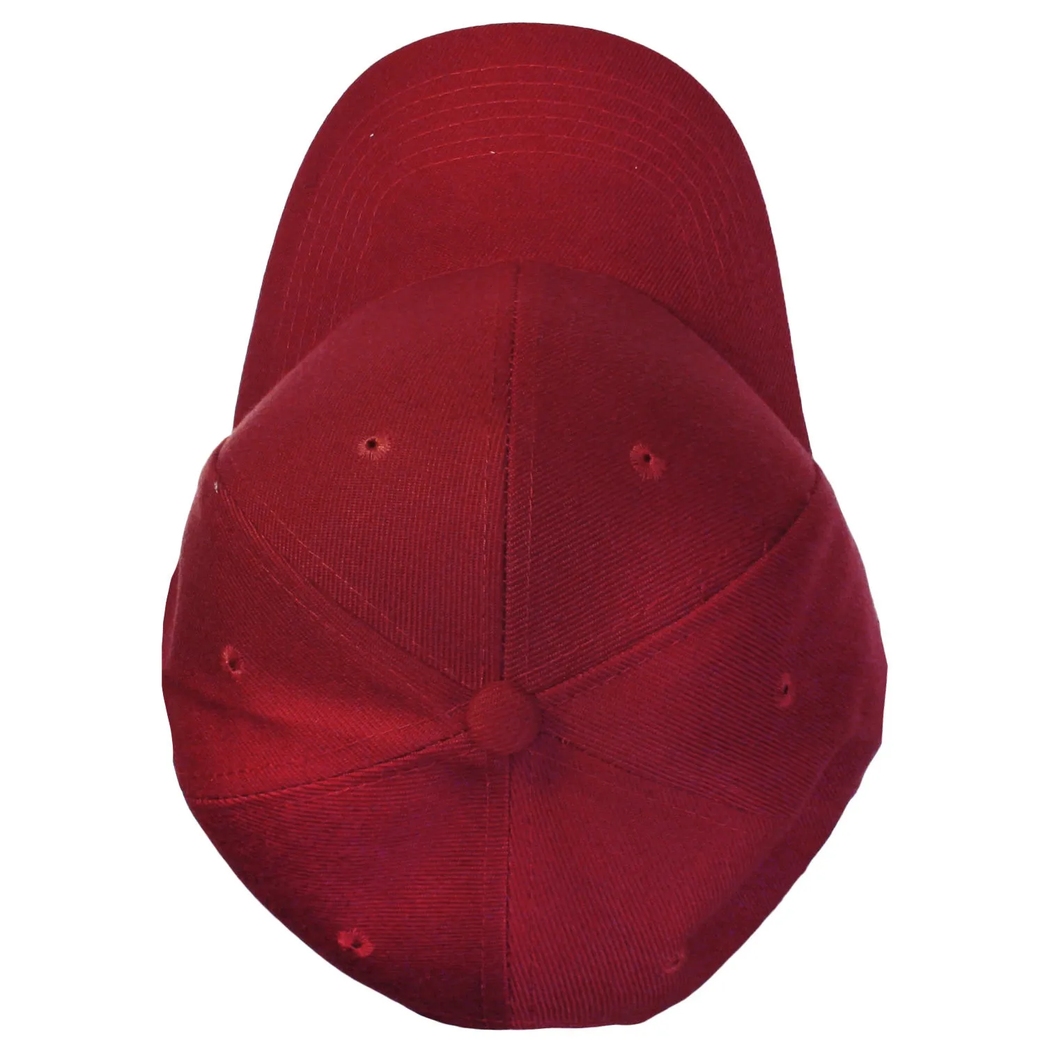 144-Pack Baseball Dad Cap Velcro Strap Adjustable Size - Burgundy
