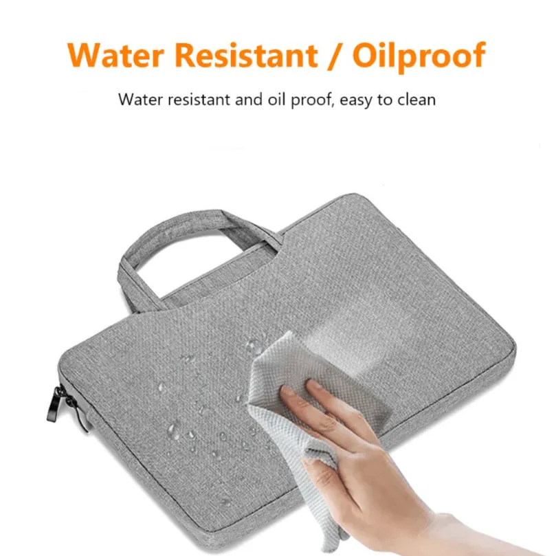15.4-Inch Hand Waterproof Laptop Bag Se-141 Grey