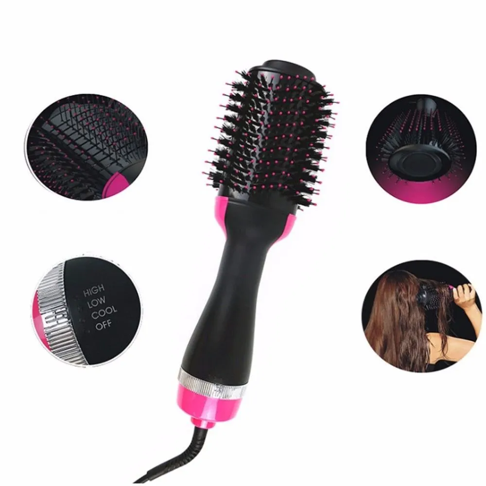 2 In 1 Multi-functional Hair Dryer & Rotating Volumizer