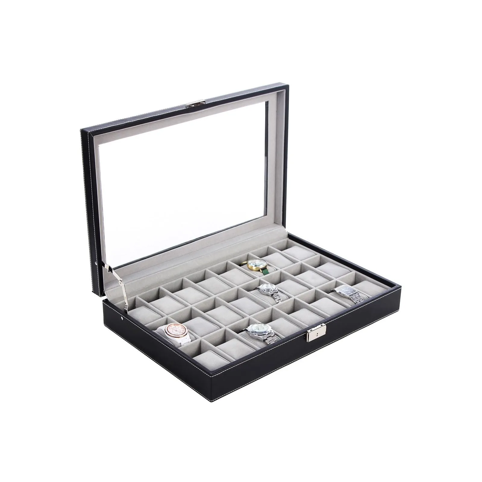 24 Slots Watch Organizer