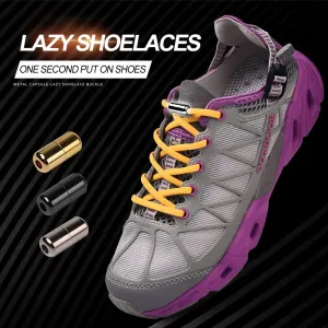 3 Pairs Elastic No tie Shoe laces Round Locking Elastic Shoelaces Kids Adult Running Sneakers Shoelace Lazy Laces 19 Color
