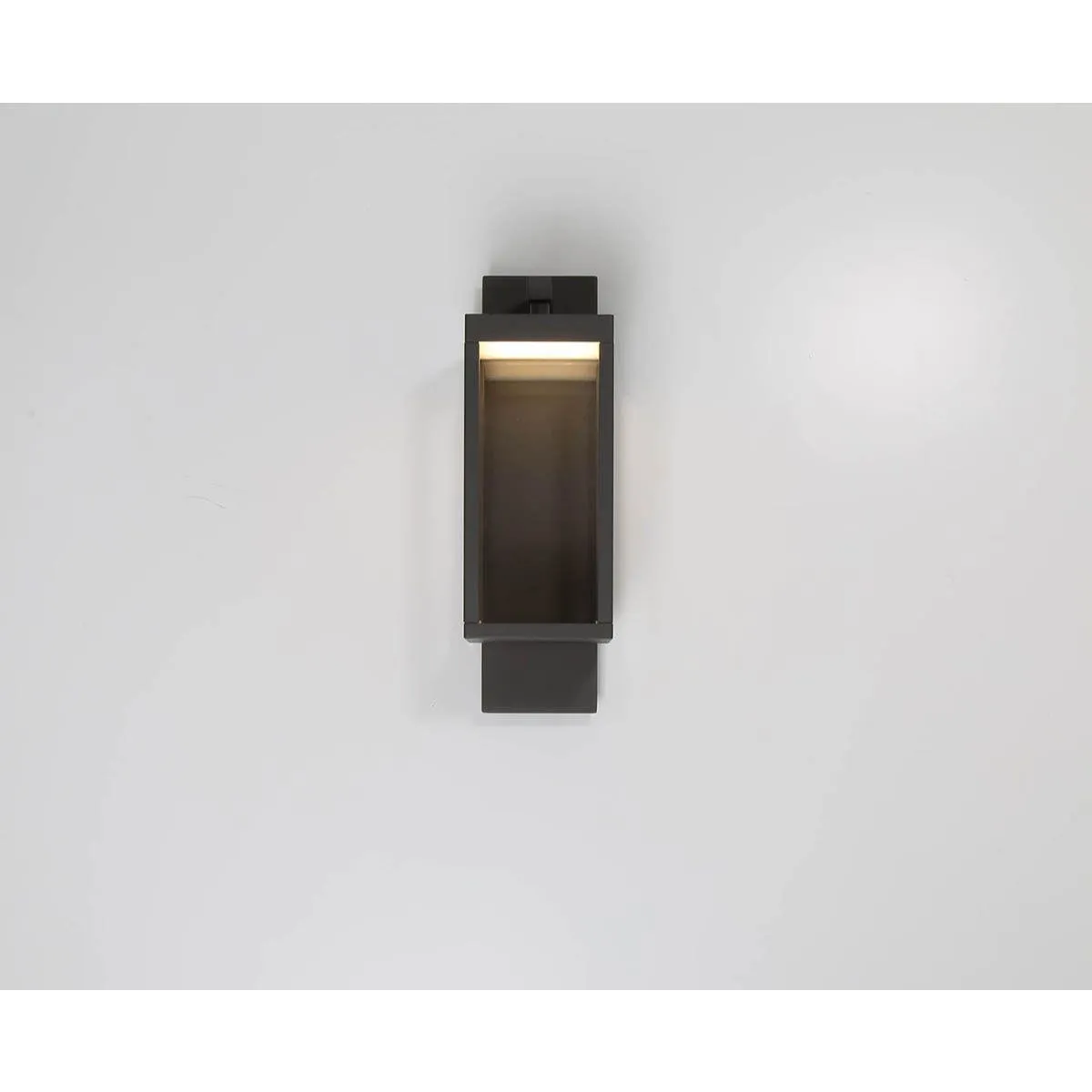 34125 15 In. LED Outdoor Wall Sconce Gray Finish
