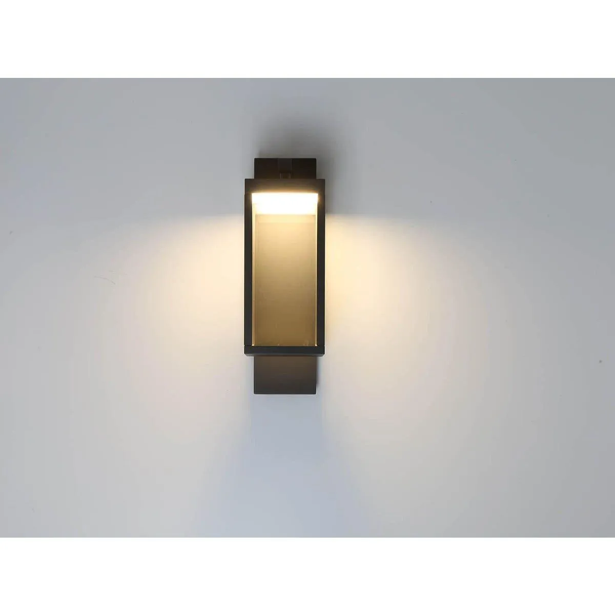 34125 15 In. LED Outdoor Wall Sconce Gray Finish
