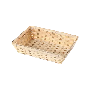 37cm Bamboo Packing Basket Tray