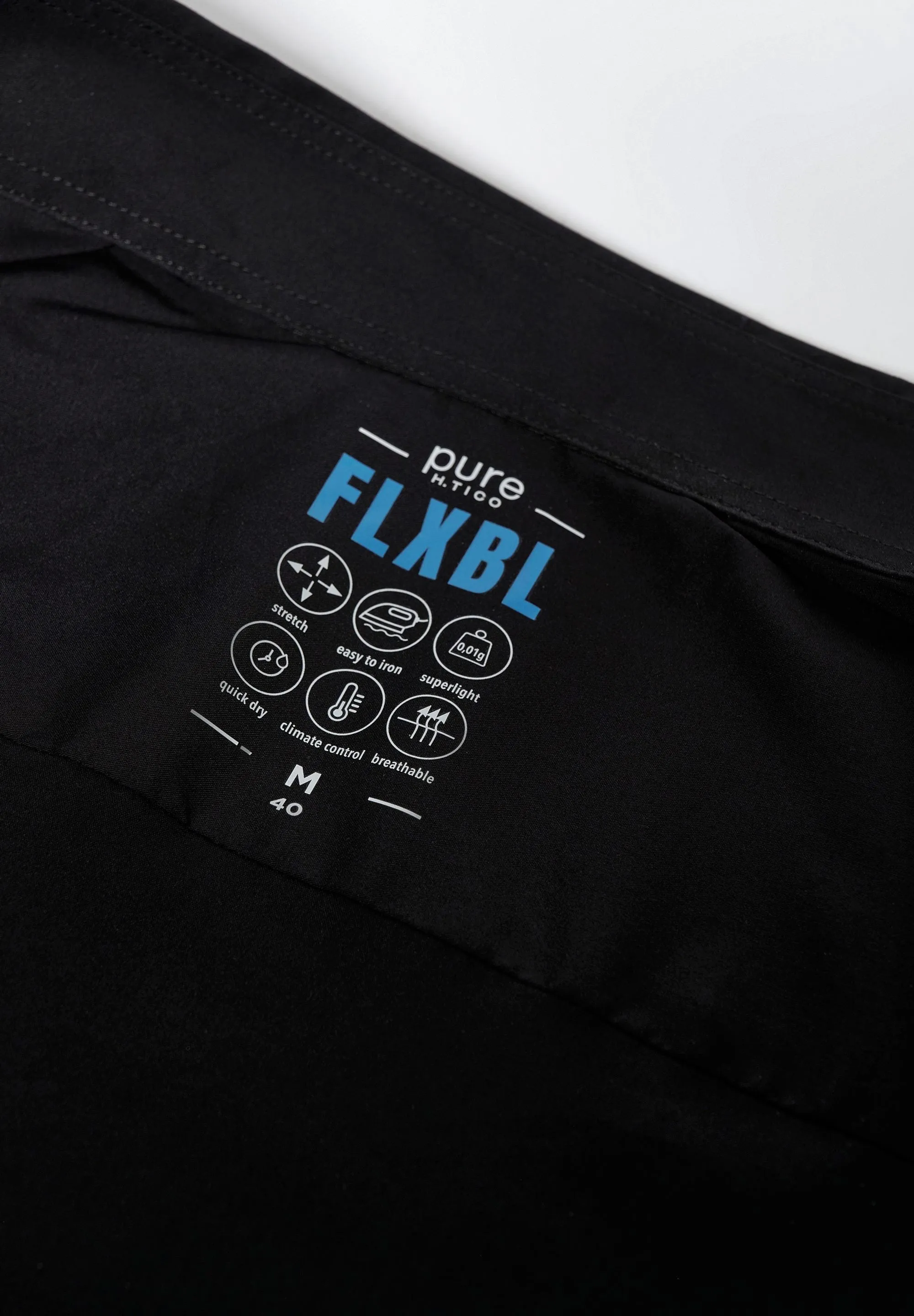 4059-21709 - FLXBL Hemd - schwarz