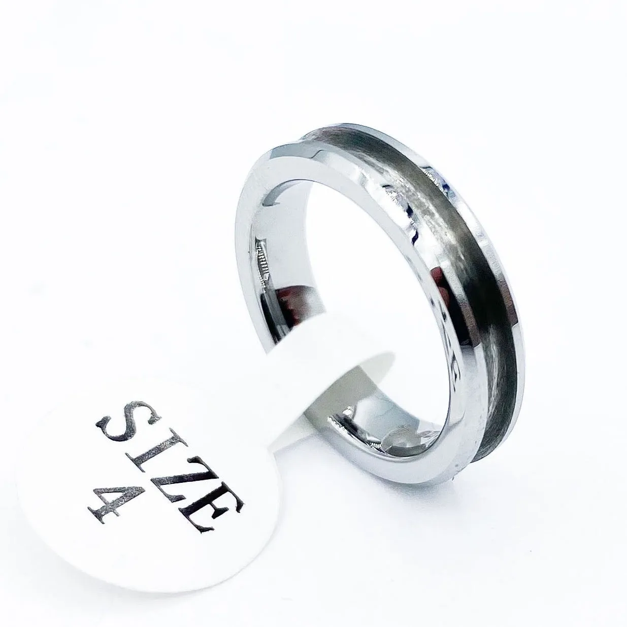 5 Pack - Tungsten Ring Blank