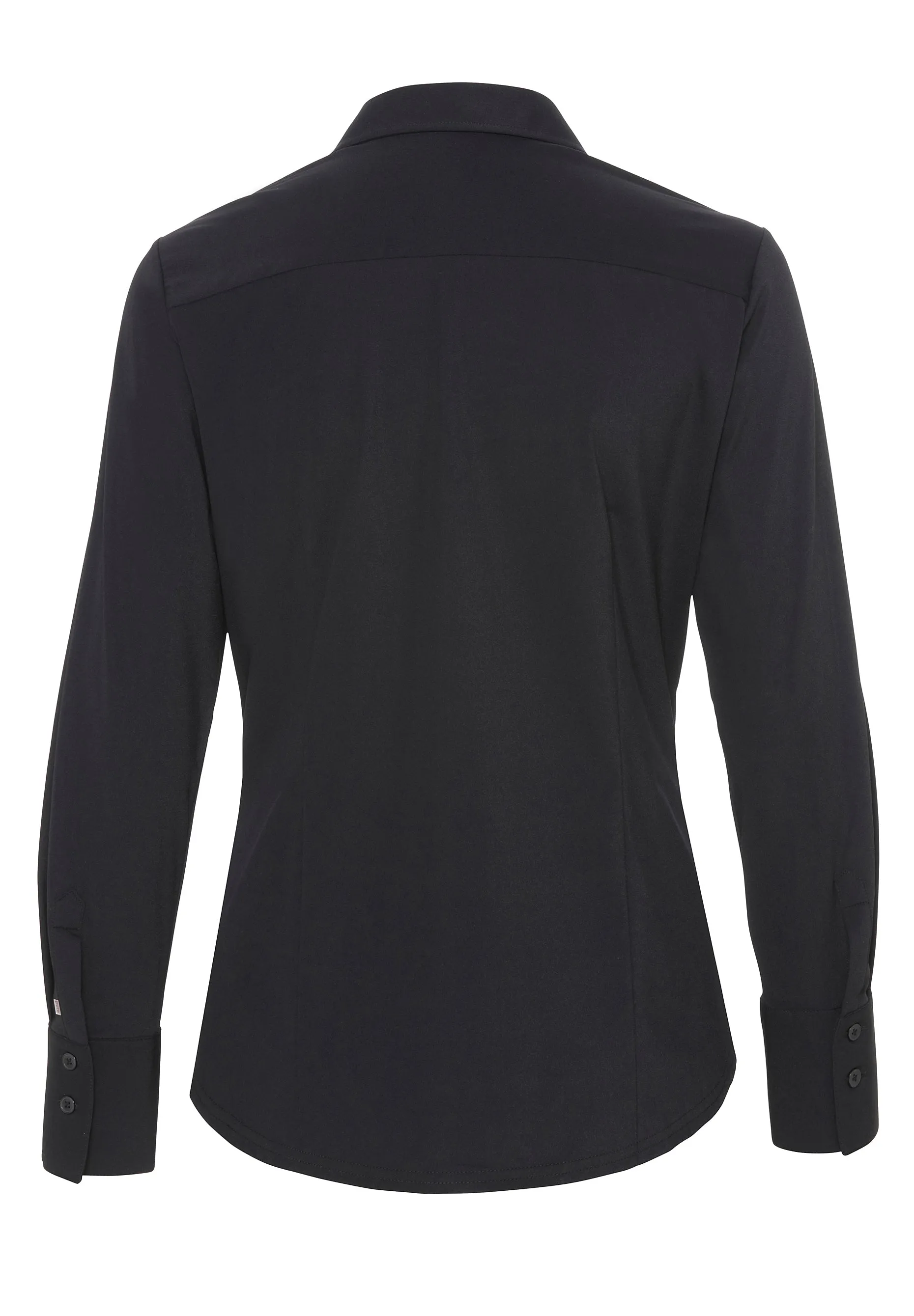 7700-91910 - Functional Bluse Slim Fit - schwarz