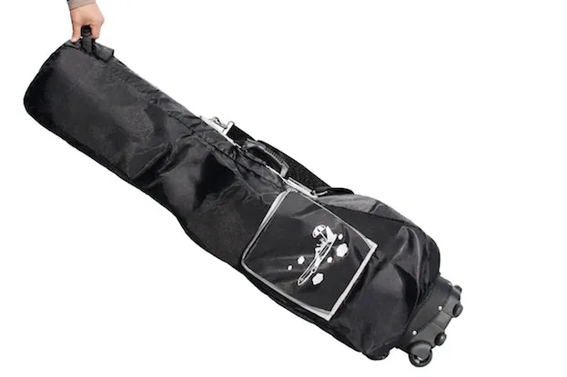 A99Golf Travel Mate III with SKIN CarryOn Wheeled Cover W. TSA Lock Air Porter Golf Travel Bag cart Bag Hybrid Travel Bag