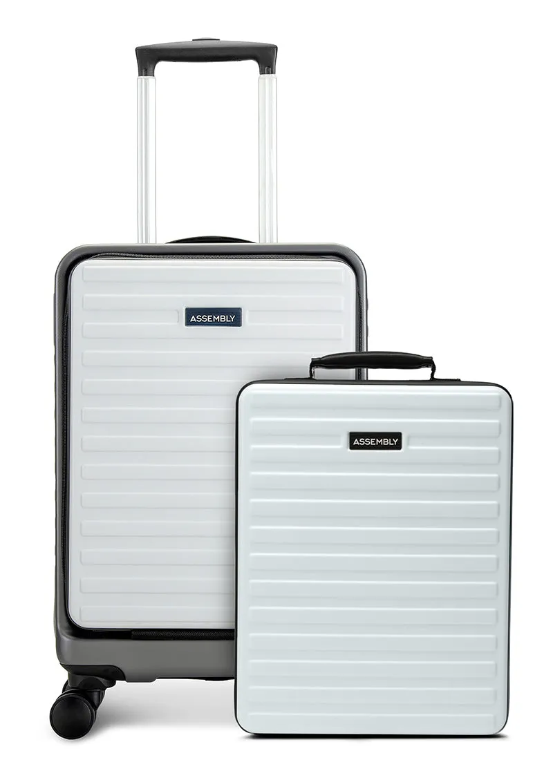 Agile Set | Grey-White | CabinPro Laptop Backpack