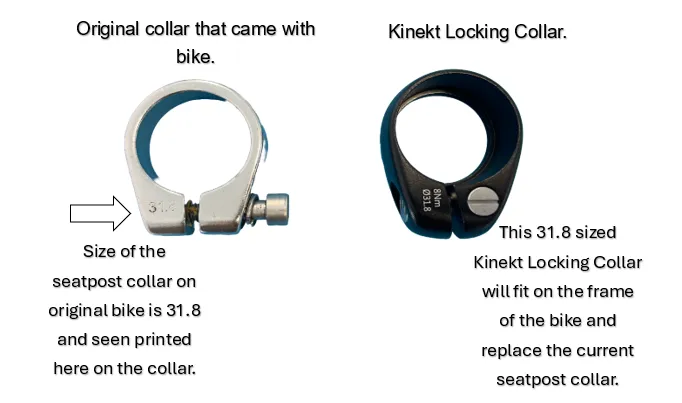 Anti-Theft Locking Collar