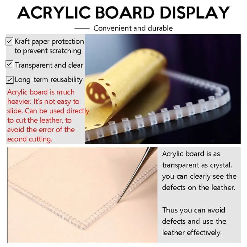 BABYLON™ Card & ID Holder Leather Craft Pattern AAB-01