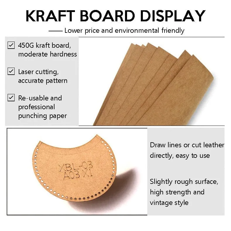 BABYLON™ Card & ID Holder Leather Craft Pattern AAB-01