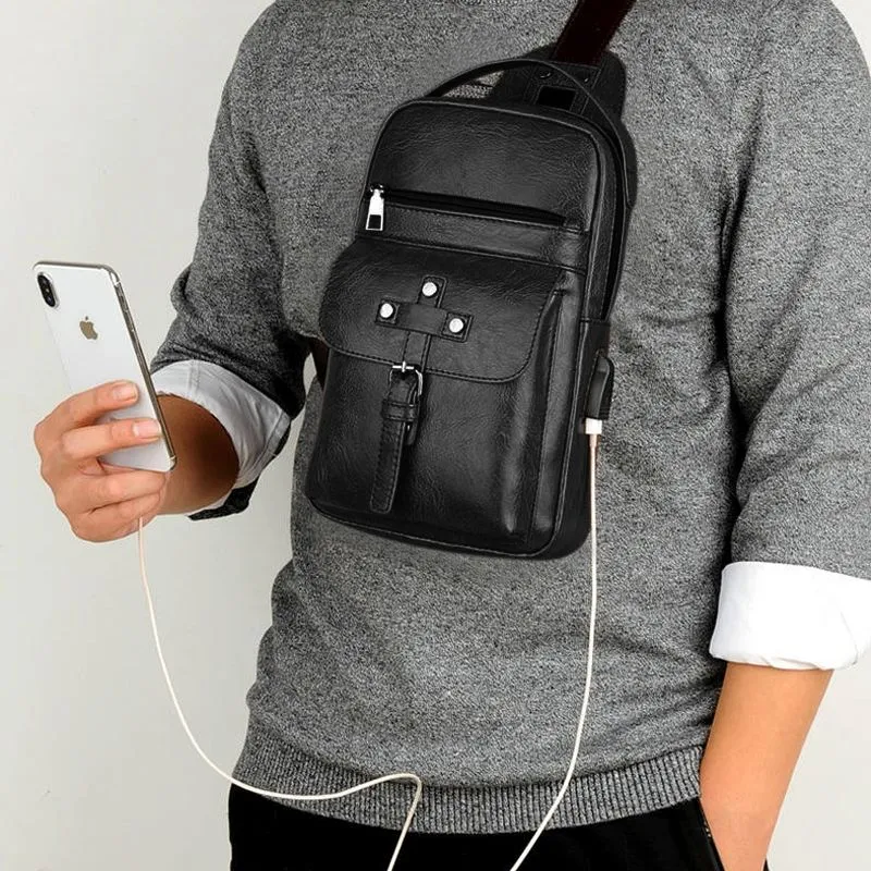 Backpack Waist Shoulder bag compatible with Ebook, Tablet and for Huawei nova 5T Pro (2019) - Black