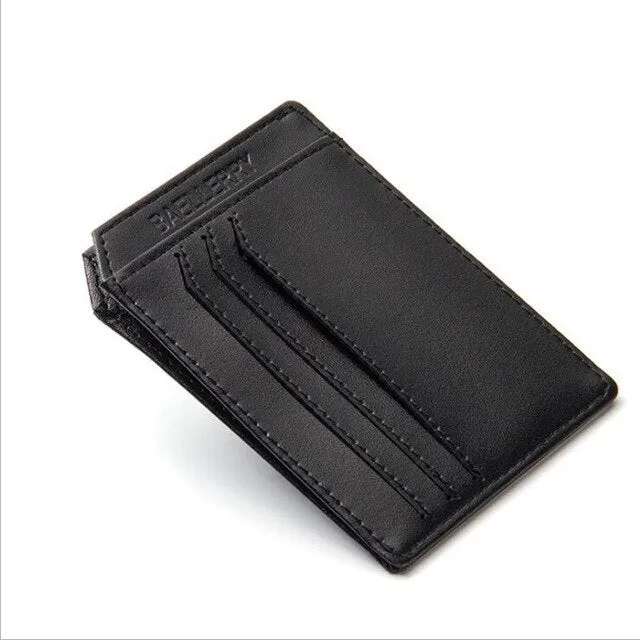 Baellerry Famous Brand Soft Slim Men Wallets