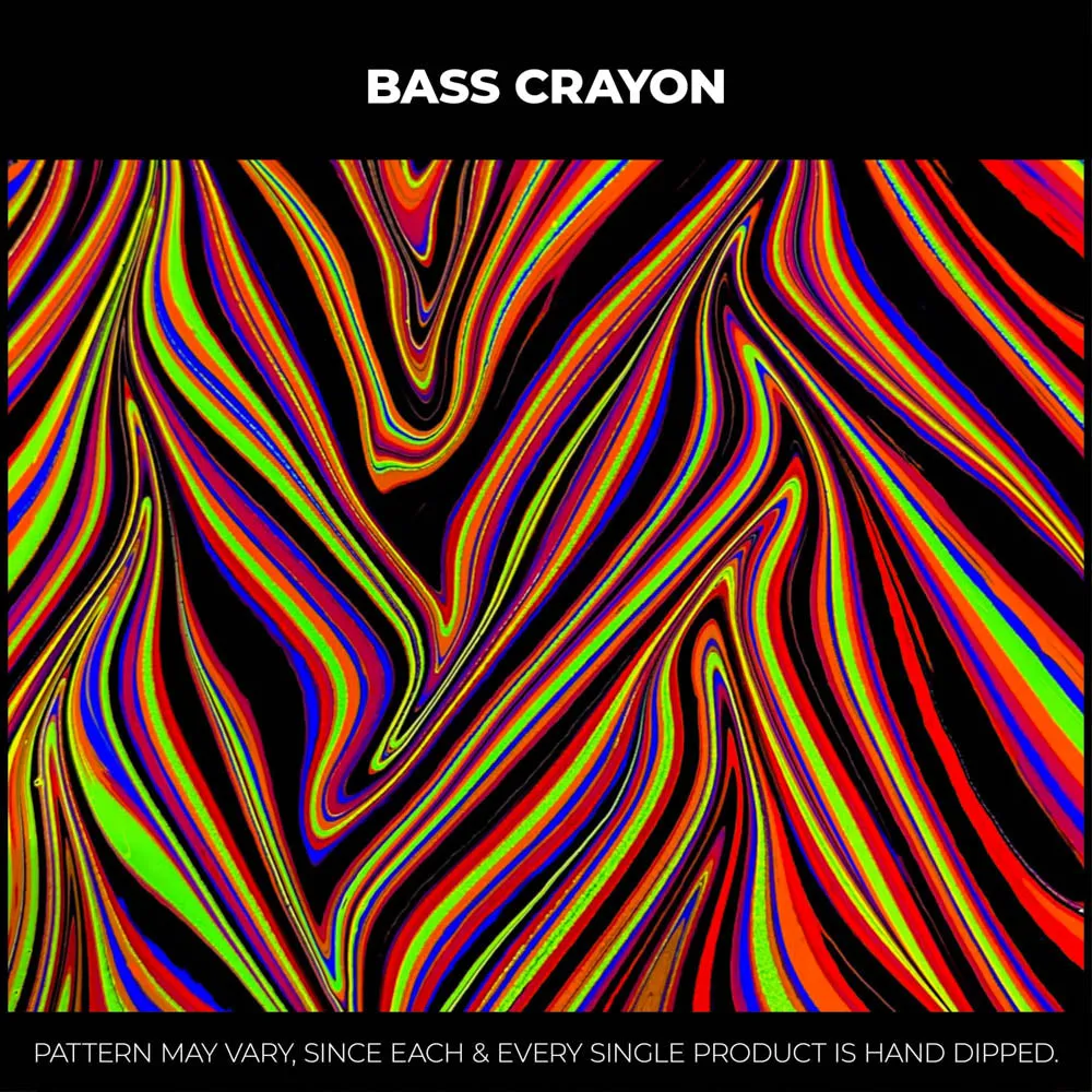 Bass Crayon RGB Hydro-Dipped Fanny Pack