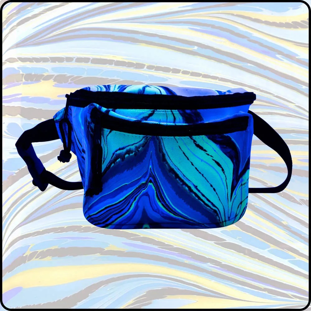 Beach Please UV Hydro-Dipped Fanny Pack