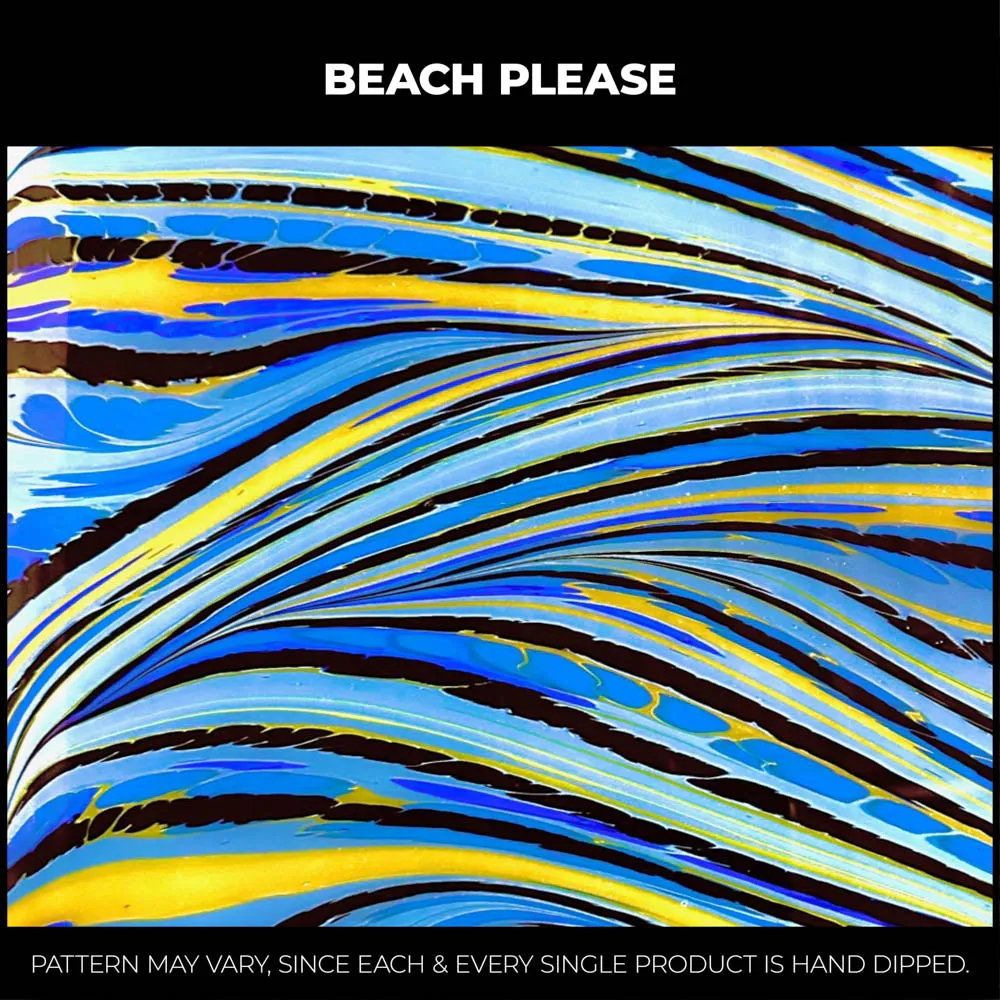 Beach Please UV Hydro-Dipped Fanny Pack