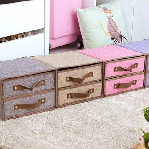 Bedroom Clothes Cabinet Folding Storage Box