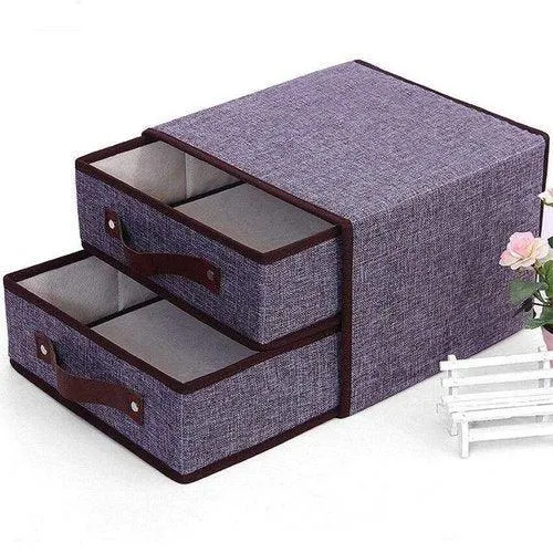 Bedroom Clothes Cabinet Folding Storage Box