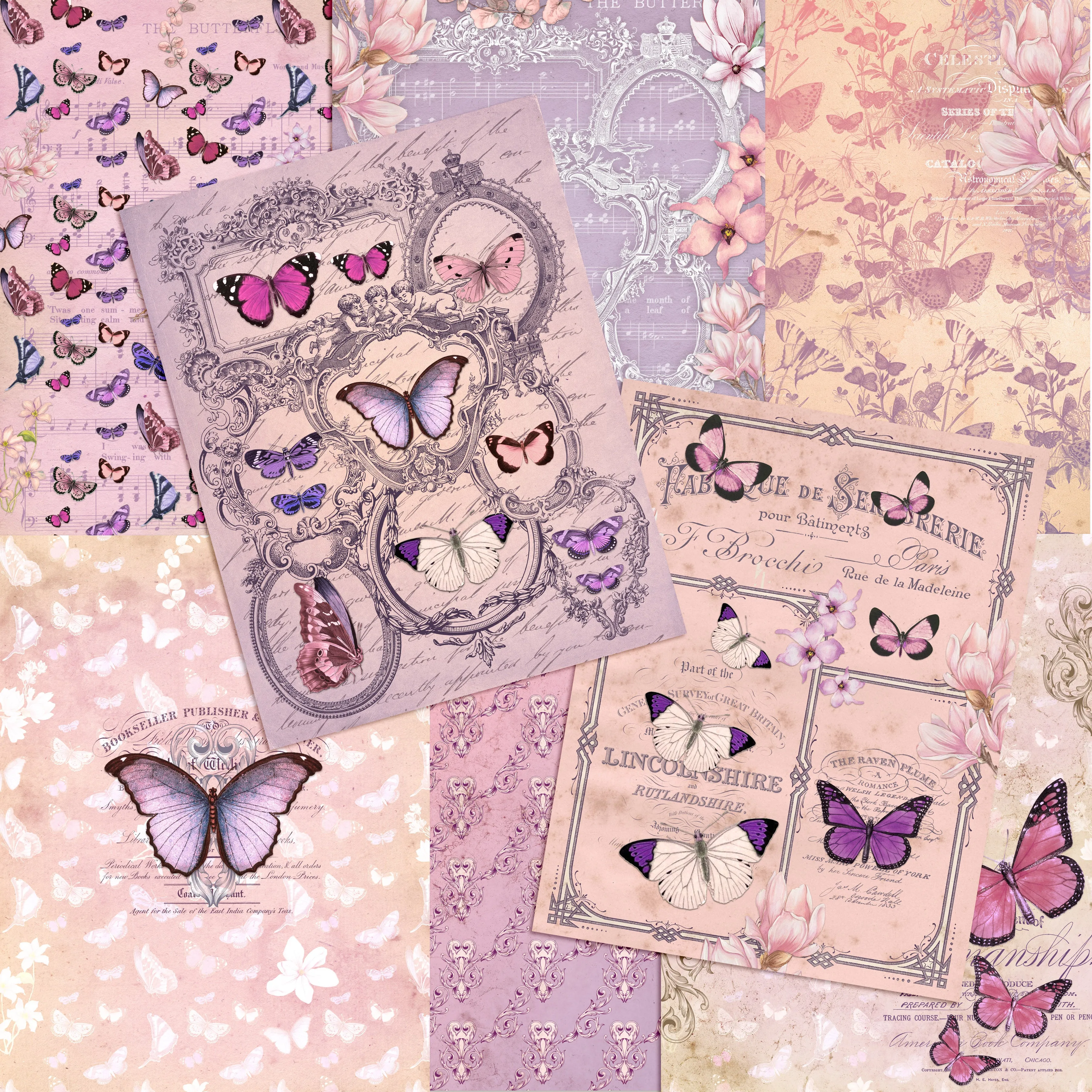 Beloved Butterflies Paper Pack - 7426