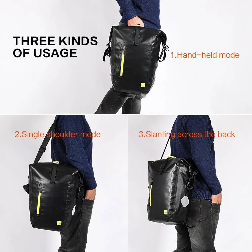 Bicycle Bike Packing Panniers Rhinowalk 25L Waterproof
