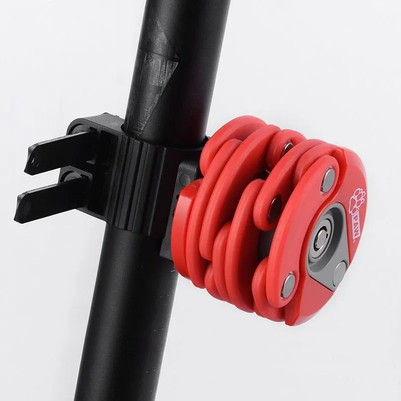 Bike Lock With 2 Keys Strong Security Anti theft Bicycle Lock