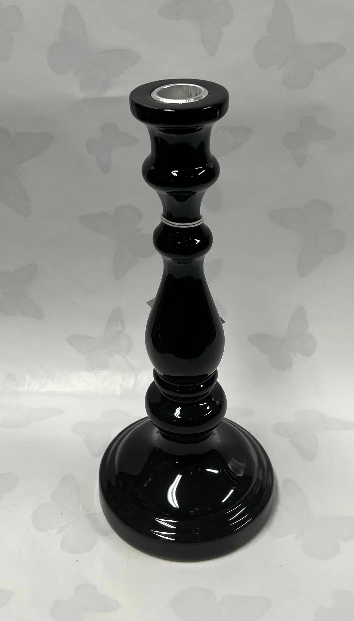 Black Taper Candle Holder