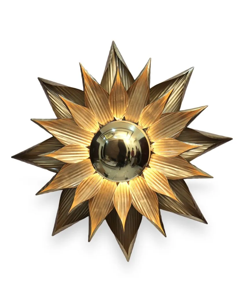 Blazed Wall Lamp | 19 x 19 x 6 inches