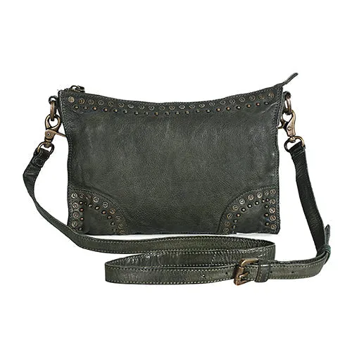 Bordeaux Distressed Crossbody