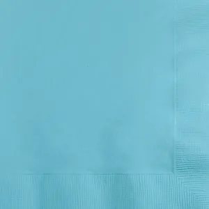 Bulk Pack of 150 Pastel Blue Beverage Napkins, 3 Ply