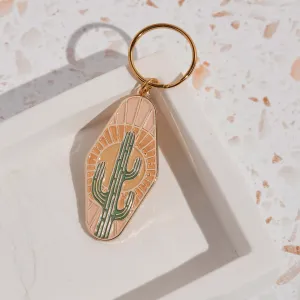Cai & Jo Cactus Key Chain