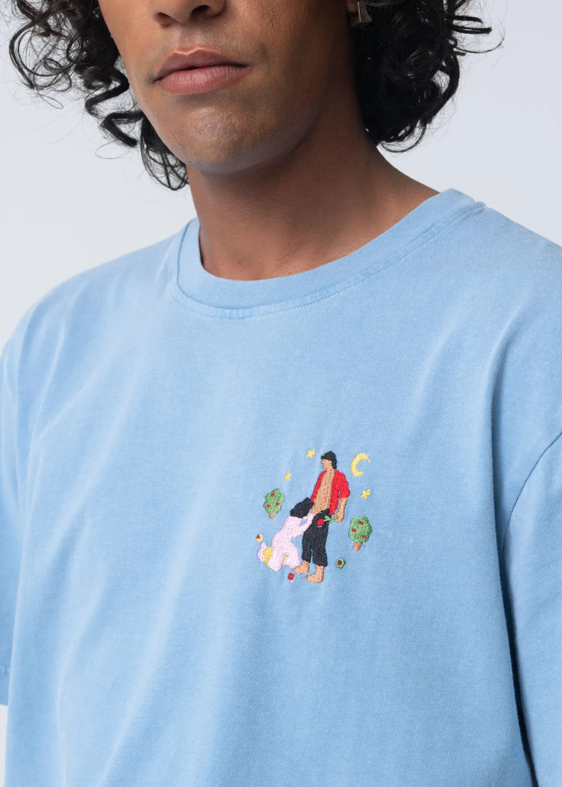 Carne Bollente First Kiss Tee - Blue