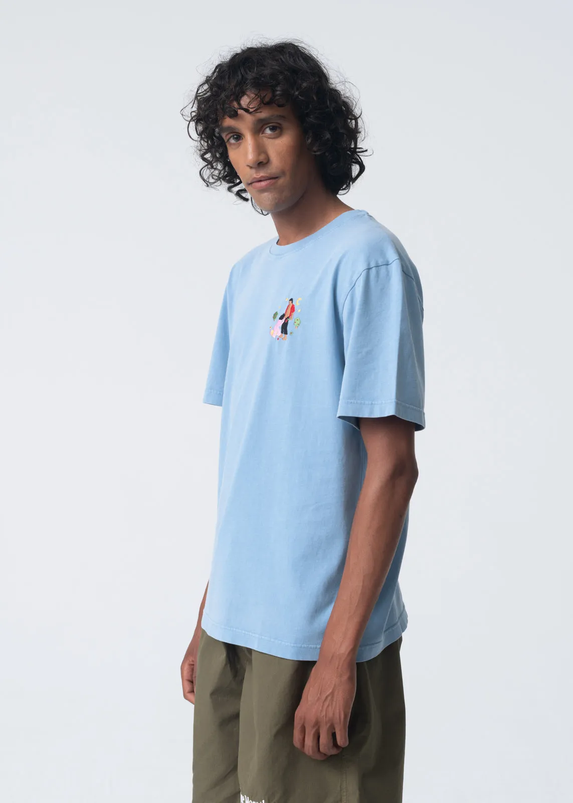 Carne Bollente First Kiss Tee - Blue