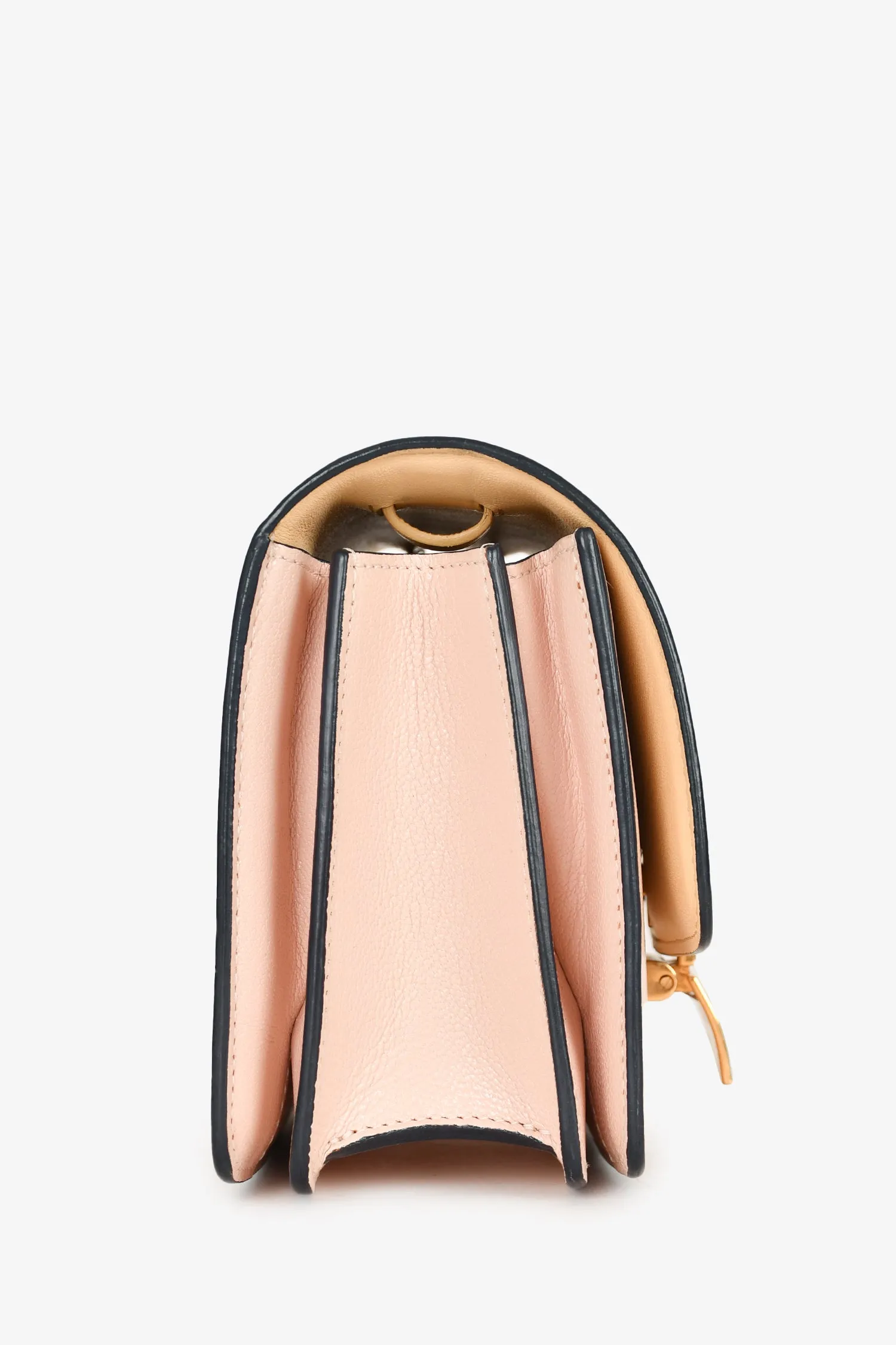 Celine 2018 Pink Leather Small Classic Box Crossbody