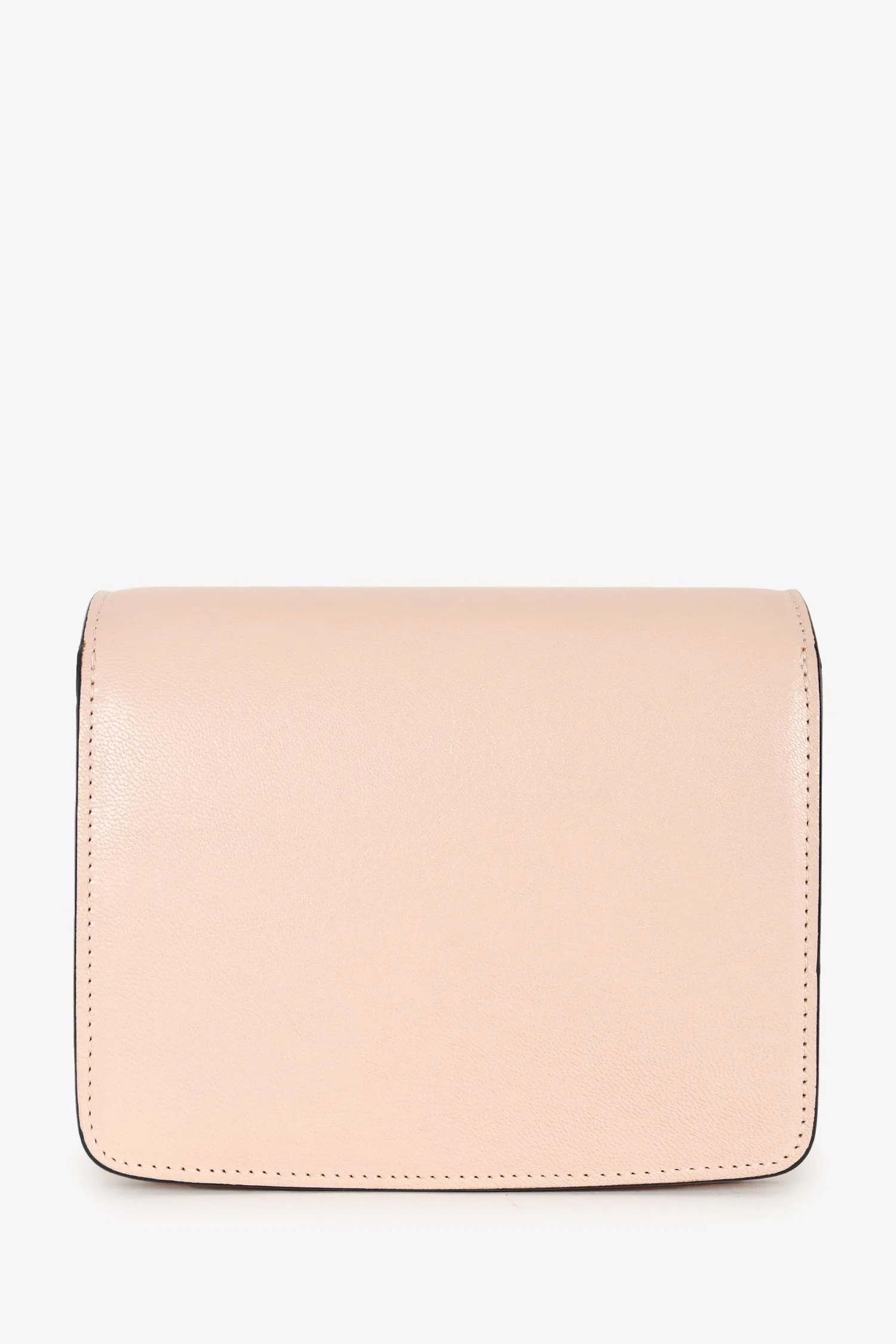 Celine 2018 Pink Leather Small Classic Box Crossbody