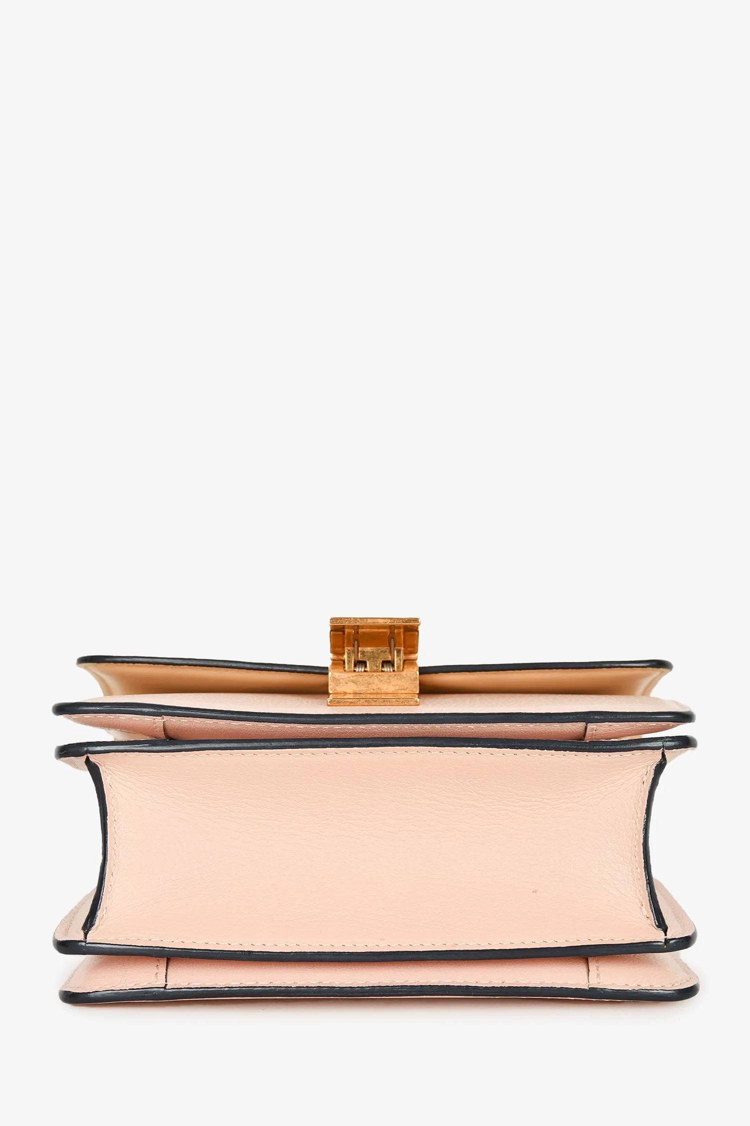 Celine 2018 Pink Leather Small Classic Box Crossbody