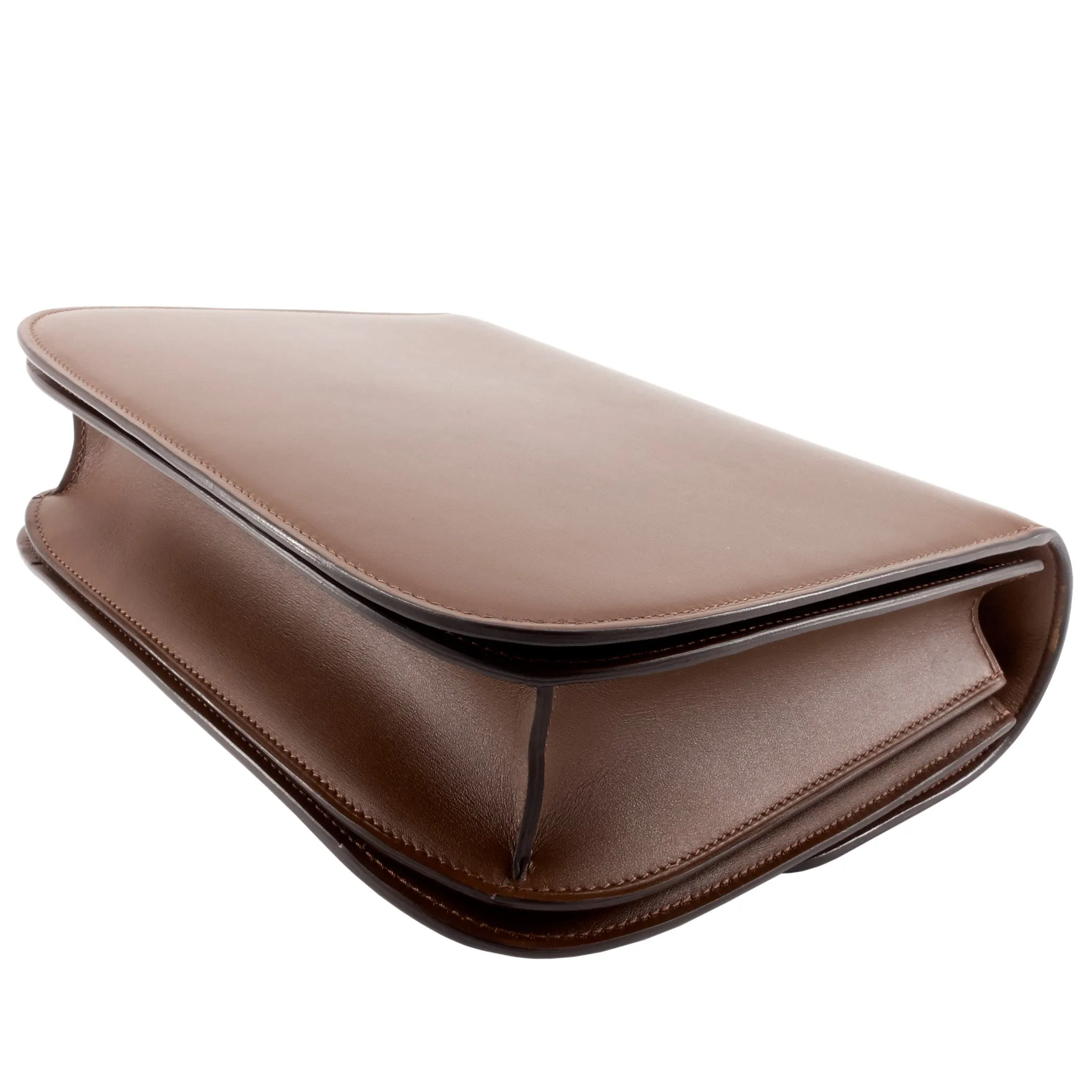 CELINE Classic Box Flap Medium Calfskin Leather Bag