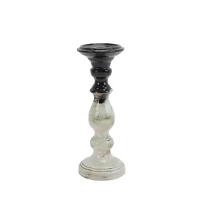 CERAMIC GOURD CANDLE HOLDER 12.5", MULTI