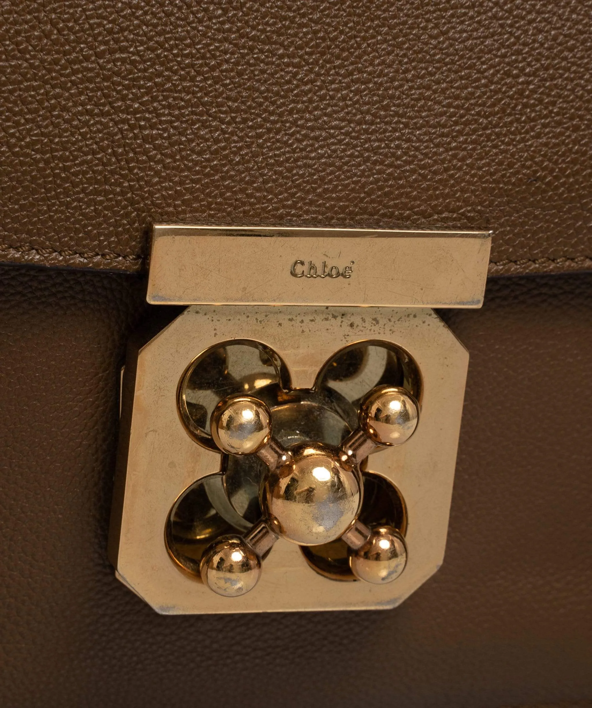 Chloe Eloise Sandstone Shoulder Bag - AWL1284