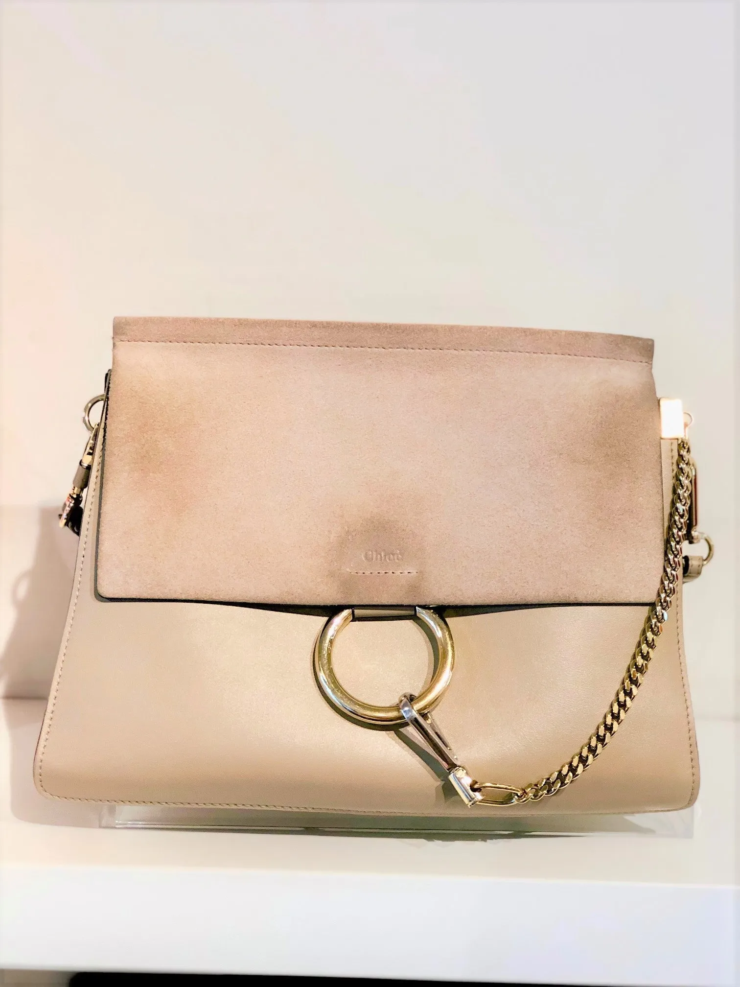 Chloe Faye Medium Flap Shoulder Bag