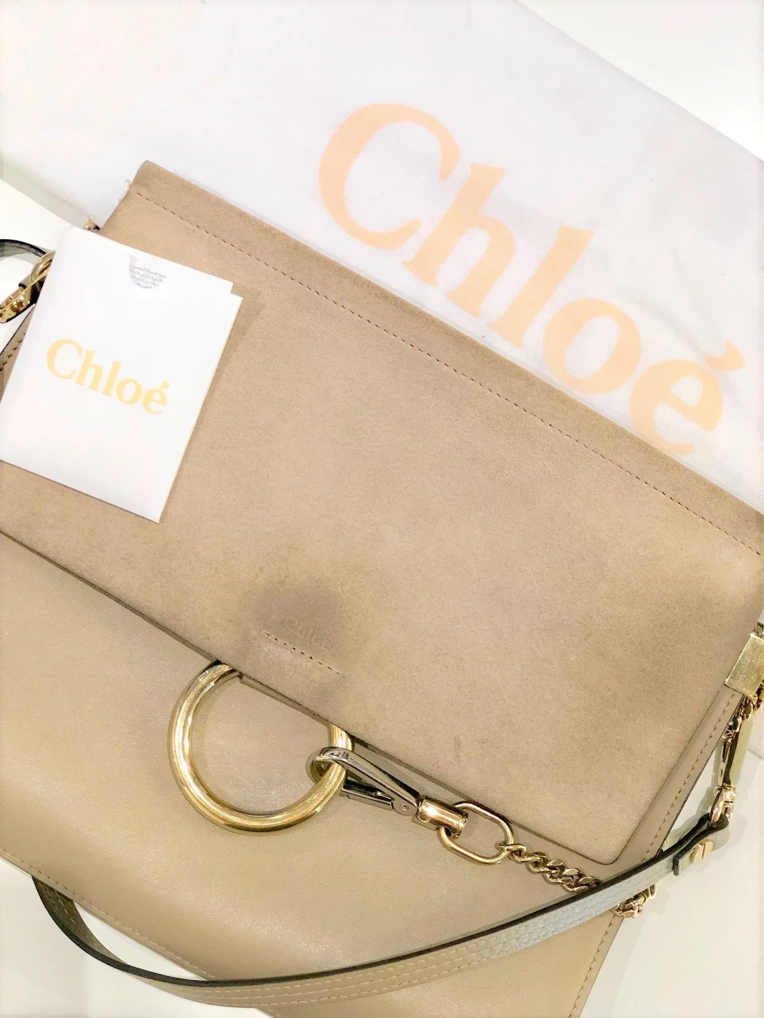Chloe Faye Medium Flap Shoulder Bag