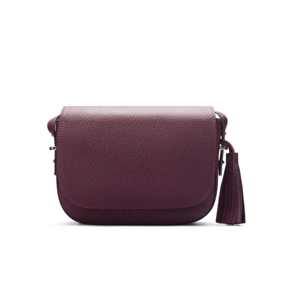 Clarice Tassel Bag - Purple