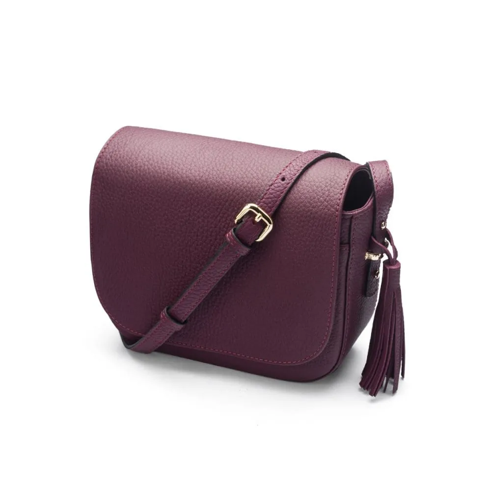 Clarice Tassel Bag - Purple