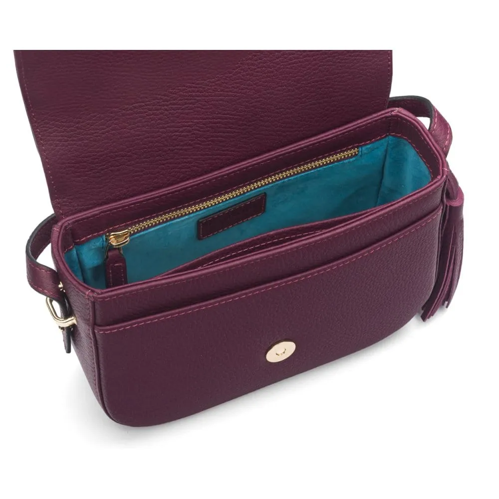 Clarice Tassel Bag - Purple