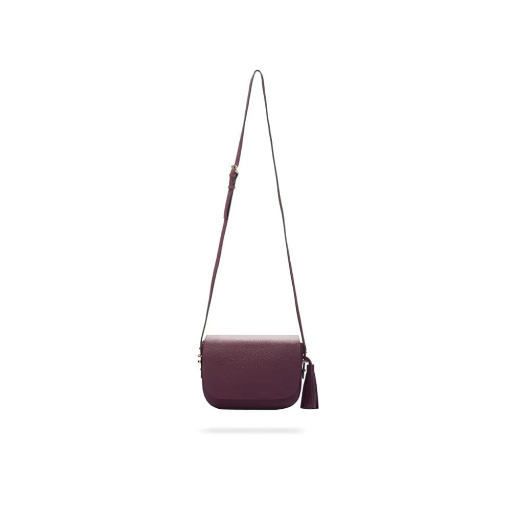 Clarice Tassel Bag - Purple