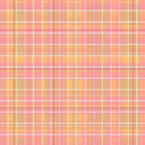 Crafter's Companion Paper Pad 12"X12" Blush Pastel Plaid*