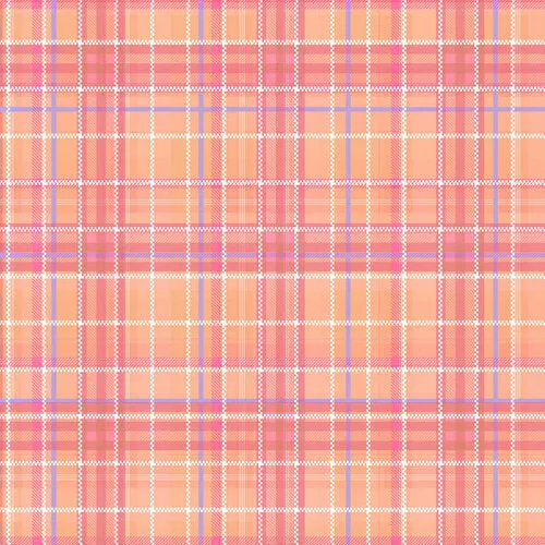 Crafter's Companion Paper Pad 12"X12" Blush Pastel Plaid*