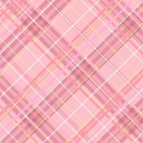 Crafter's Companion Paper Pad 12"X12" Blush Pastel Plaid*