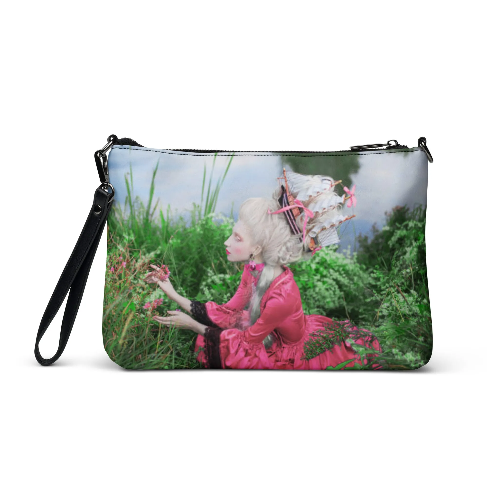 Crossbody Bag Baroque Pink Garden | Queen