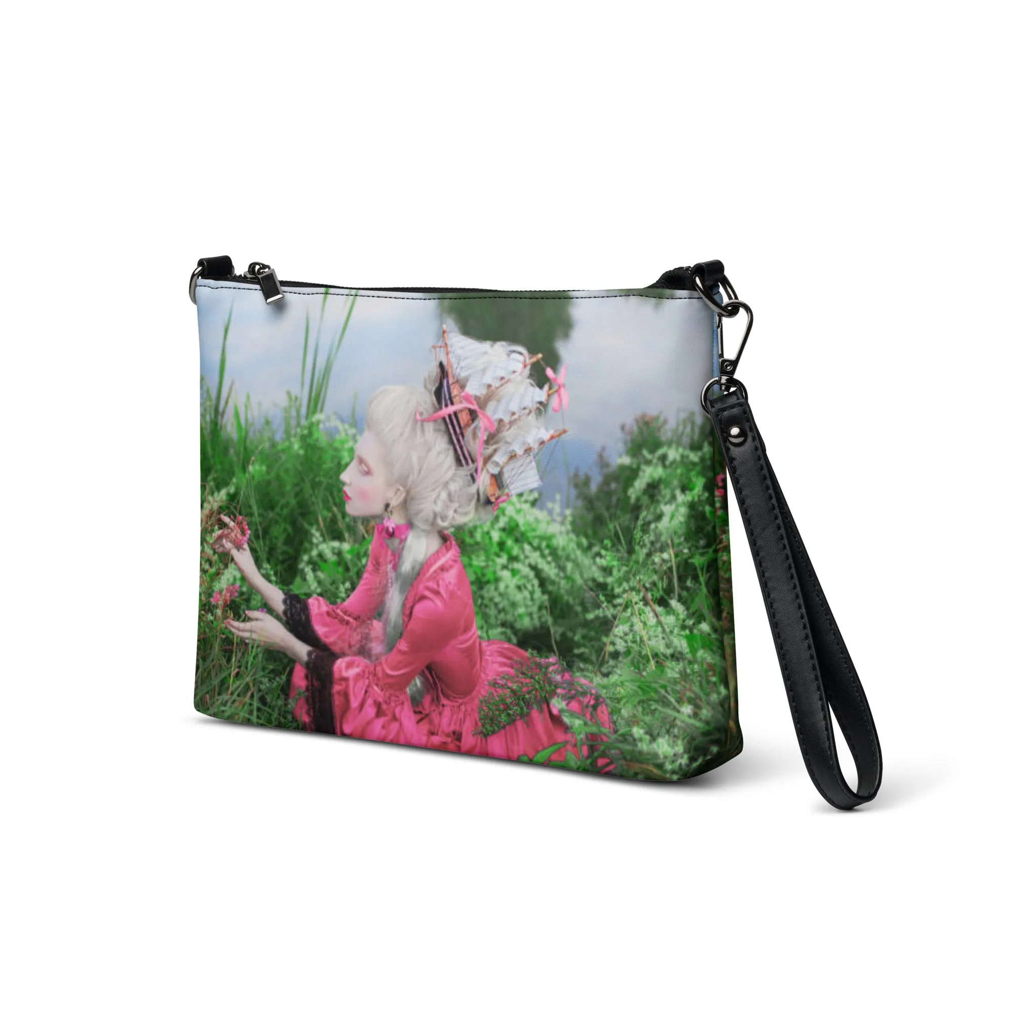 Crossbody Bag Baroque Pink Garden | Queen